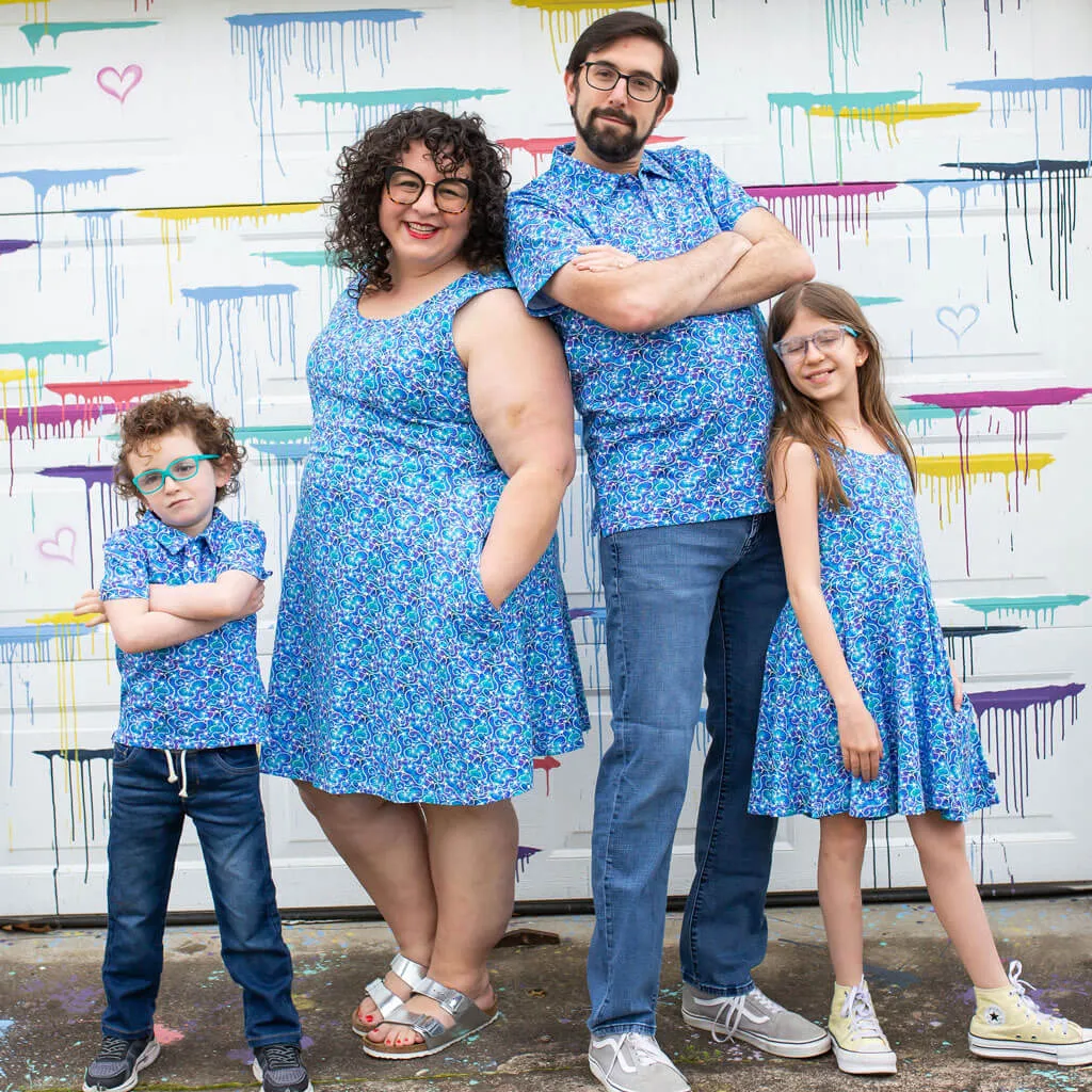 Adult "Oh Synapse!" Neurons Sleeveless Dress with Pockets