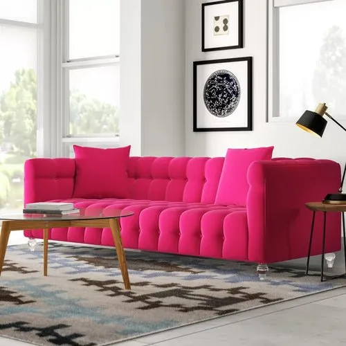 Aviator 3 Seater Fabric Premium Sofa For Living Room