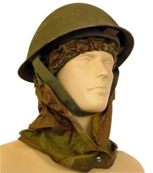 British WWII Camouflage Helmet Cover