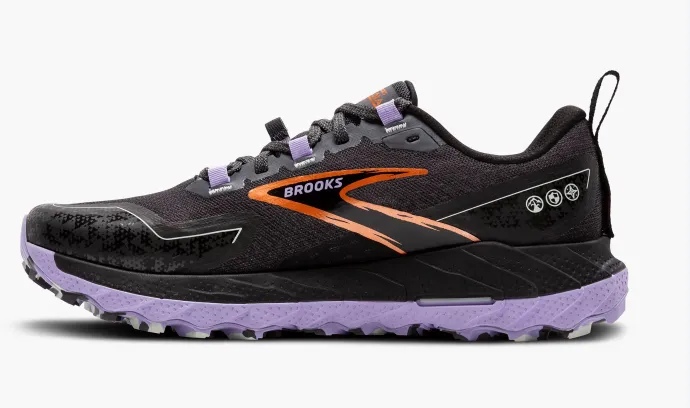 Brooks Cascadia 18 Women's - Ebony/Sweet Lavender/Copper