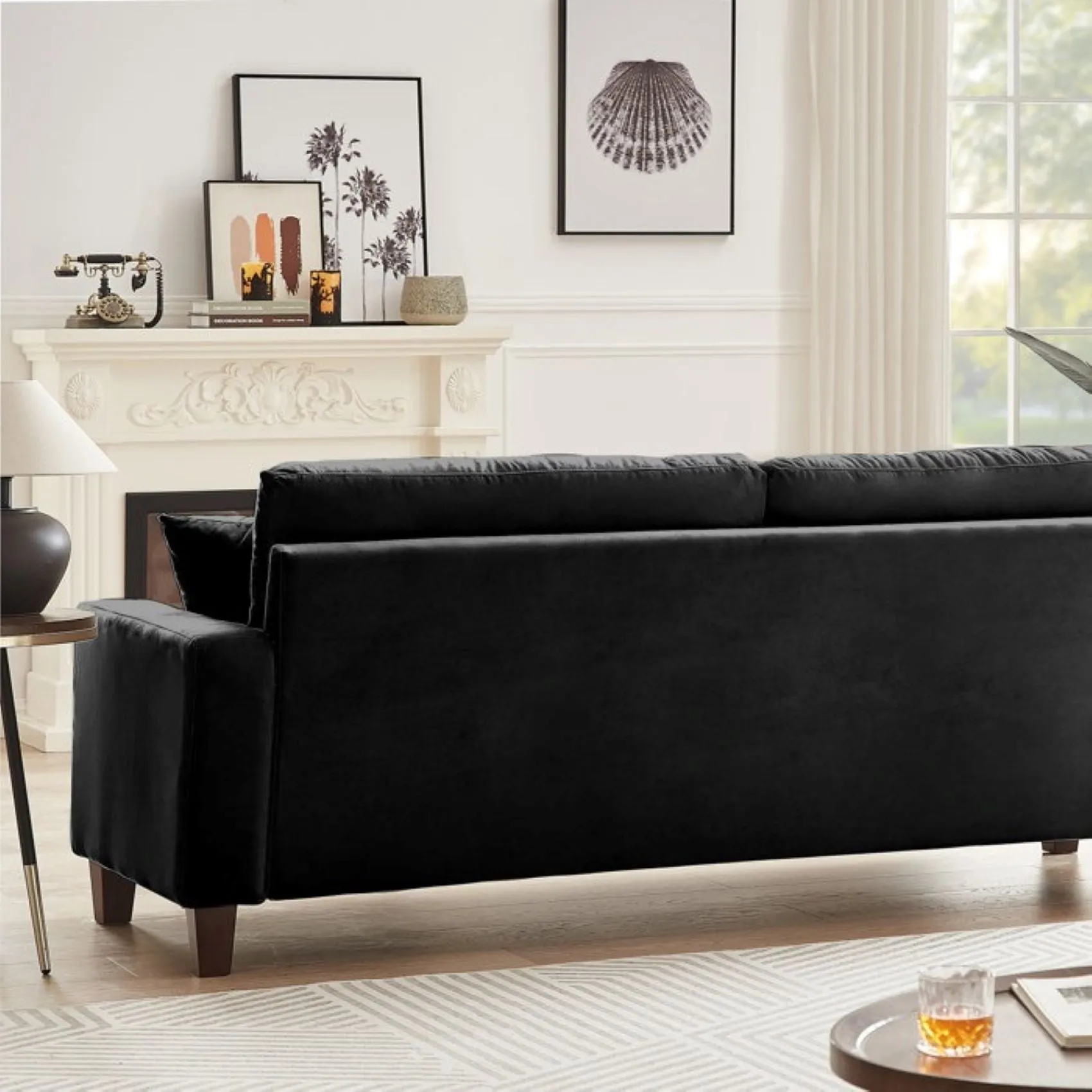 Celina 3 Seater Fabric Sofa