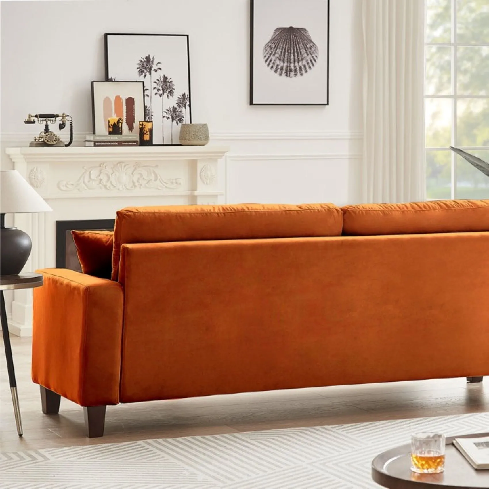 Celina 3 Seater Fabric Sofa