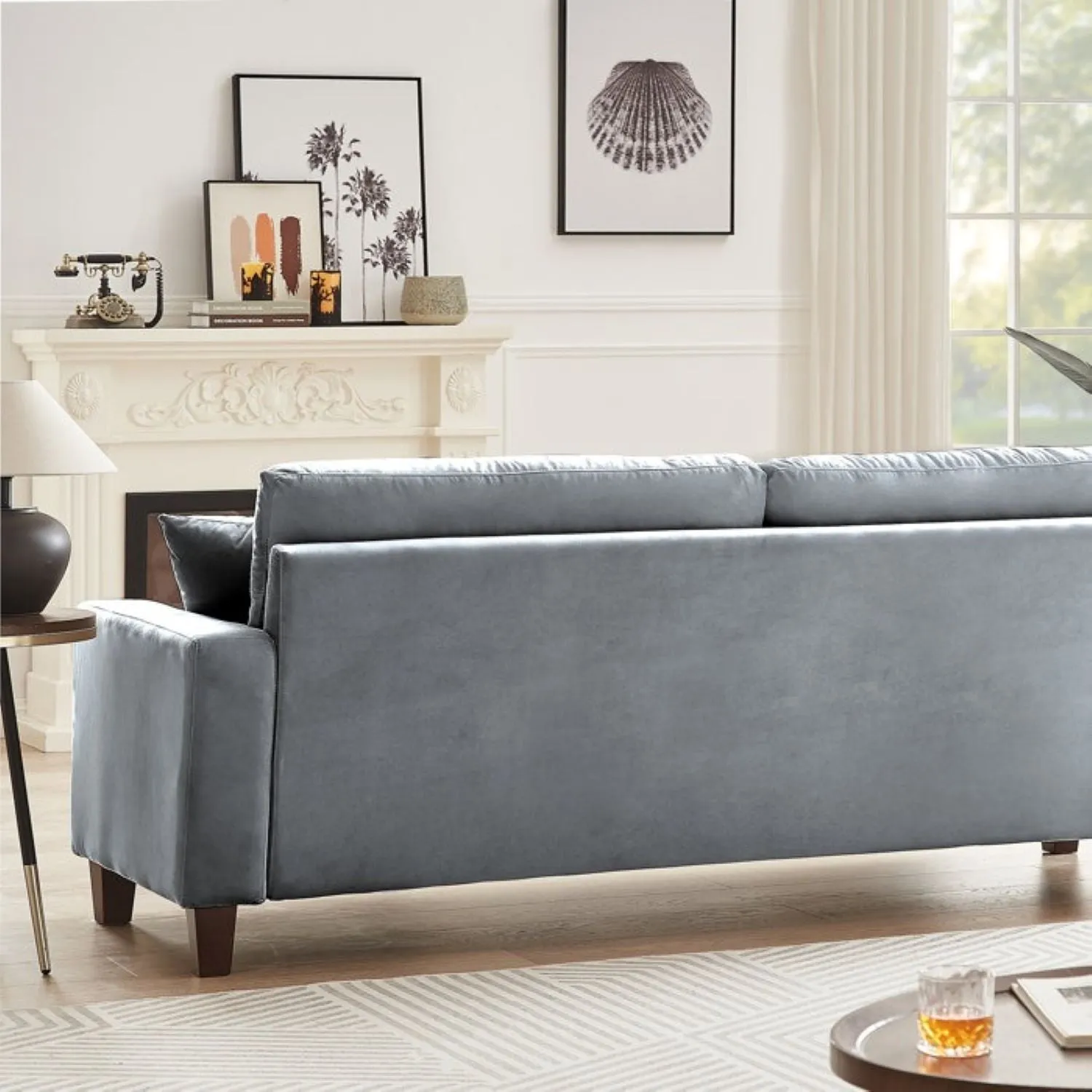 Celina 3 Seater Fabric Sofa