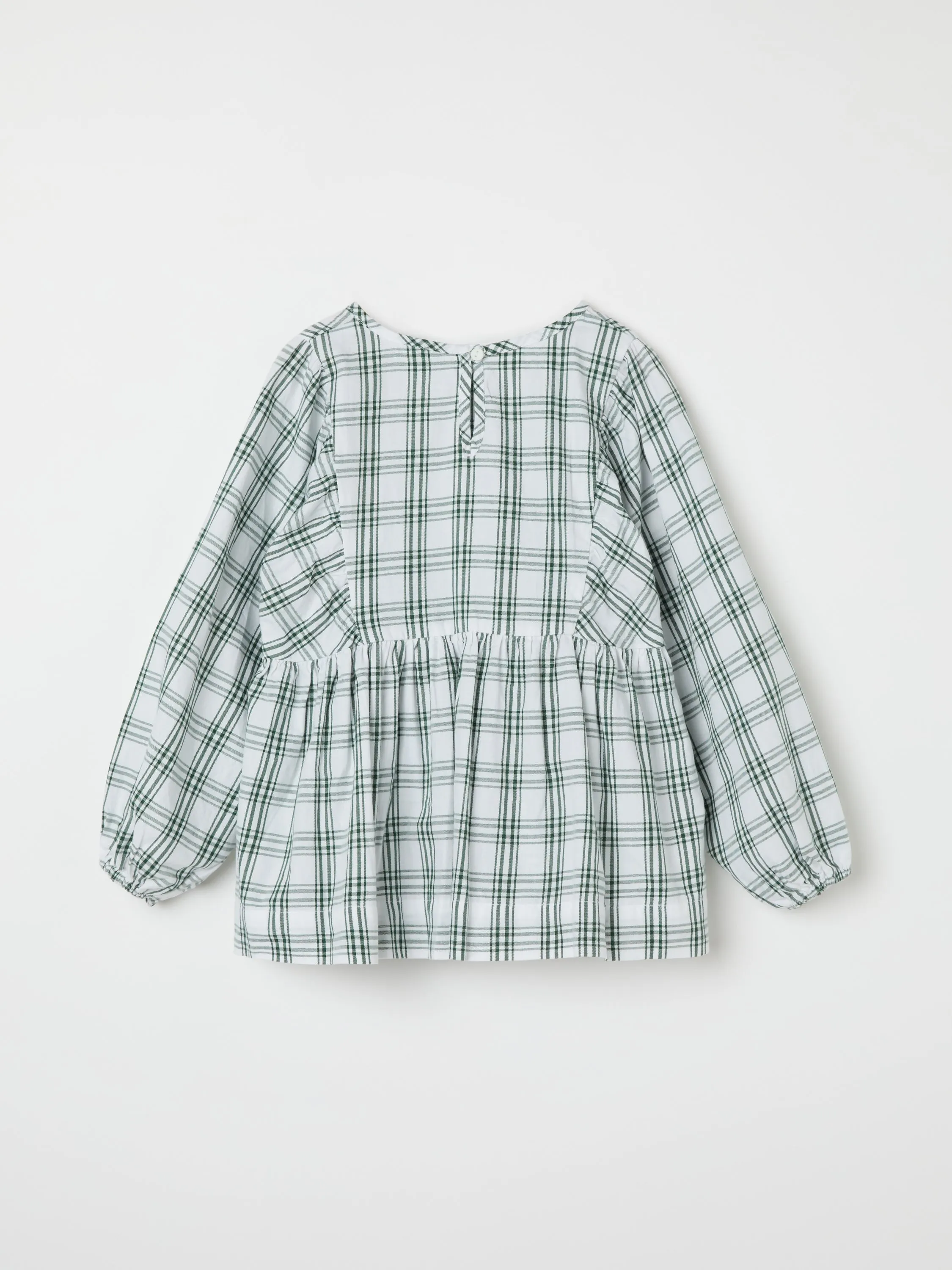 Checked Kids Blouse