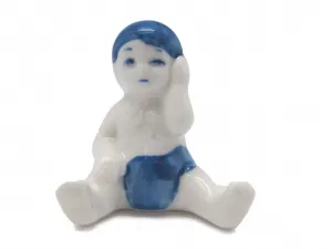 Color Porcelain Miniature Baby