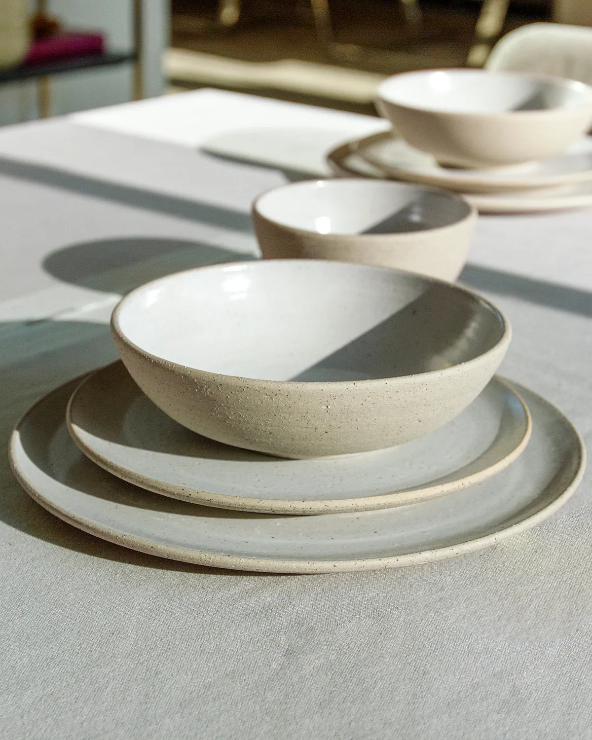 Cotto Stone Handmade Dinner Plates
