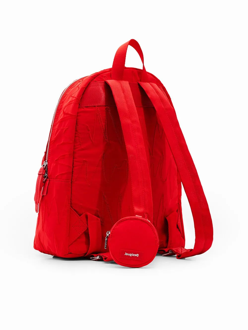 Desigual backpack, bright red