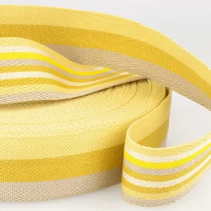 Double Sided Stripe Webbing : Yellows