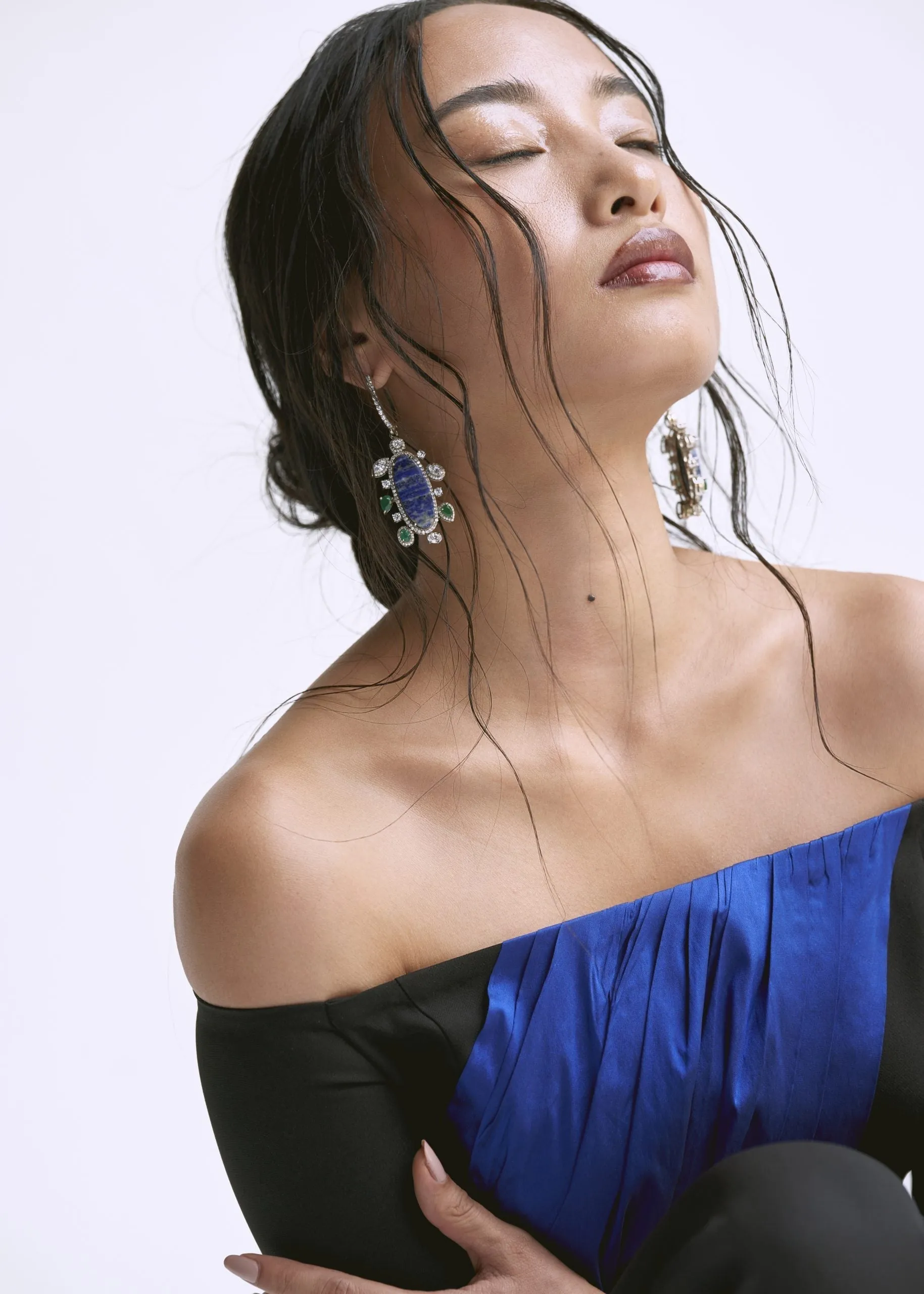 Draped Contrast Cord Set