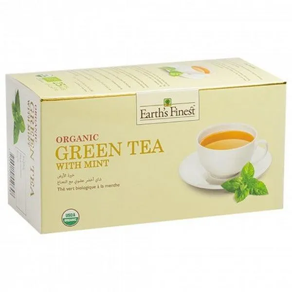 EARTH`S GREEN TEA PURE 25PCS