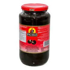 FIGARO PITTED BLACK OLIVES 450GM