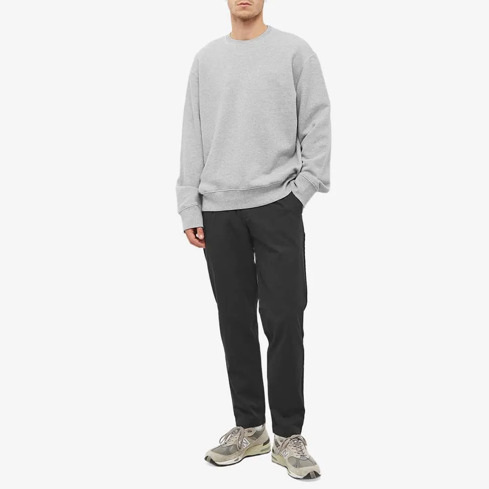 Folk Boxy sweatshirt, light gray