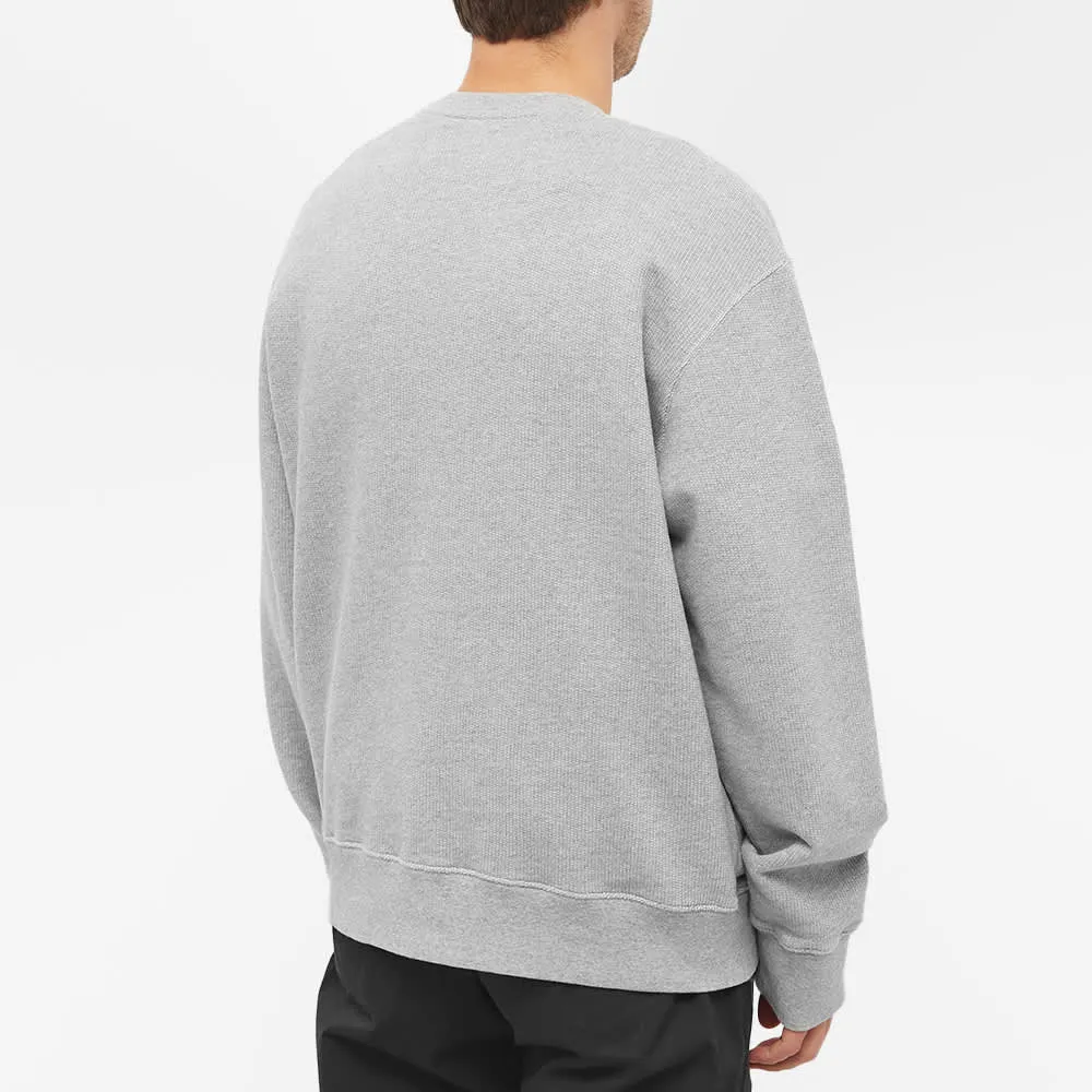 Folk Boxy sweatshirt, light gray