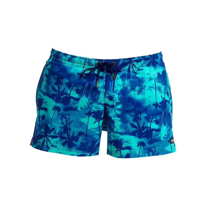 Funky Trunks - Hawaiian Skies Mens Shorty Shorts Short