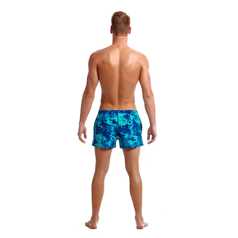 Funky Trunks - Hawaiian Skies Mens Shorty Shorts Short