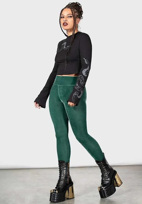 Hematite [Green] | LEGGINGS**