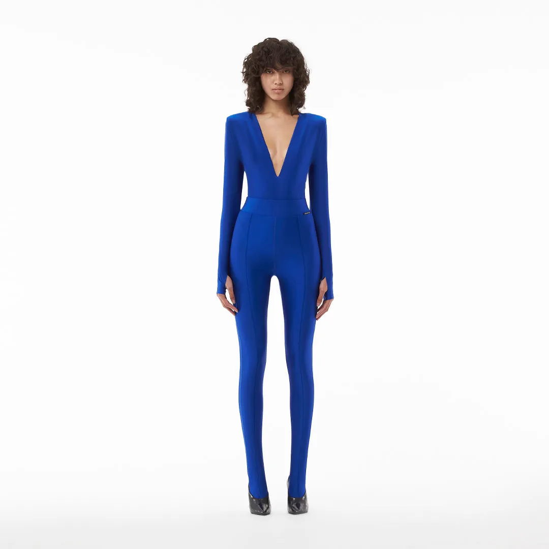 HIGH-RISE LEGGINGS IN ELECTRIC BLUE