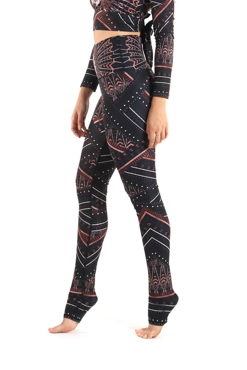 Humble Warrior Printed Yoga Leggings