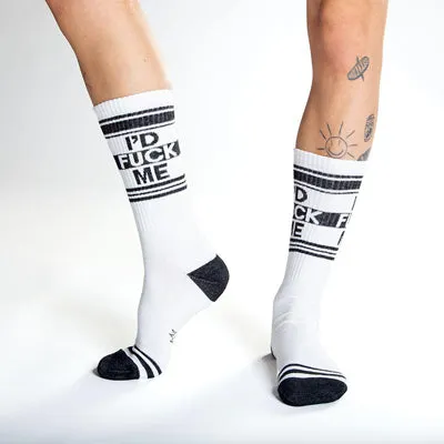 I'd Fuck Me Gym Socks