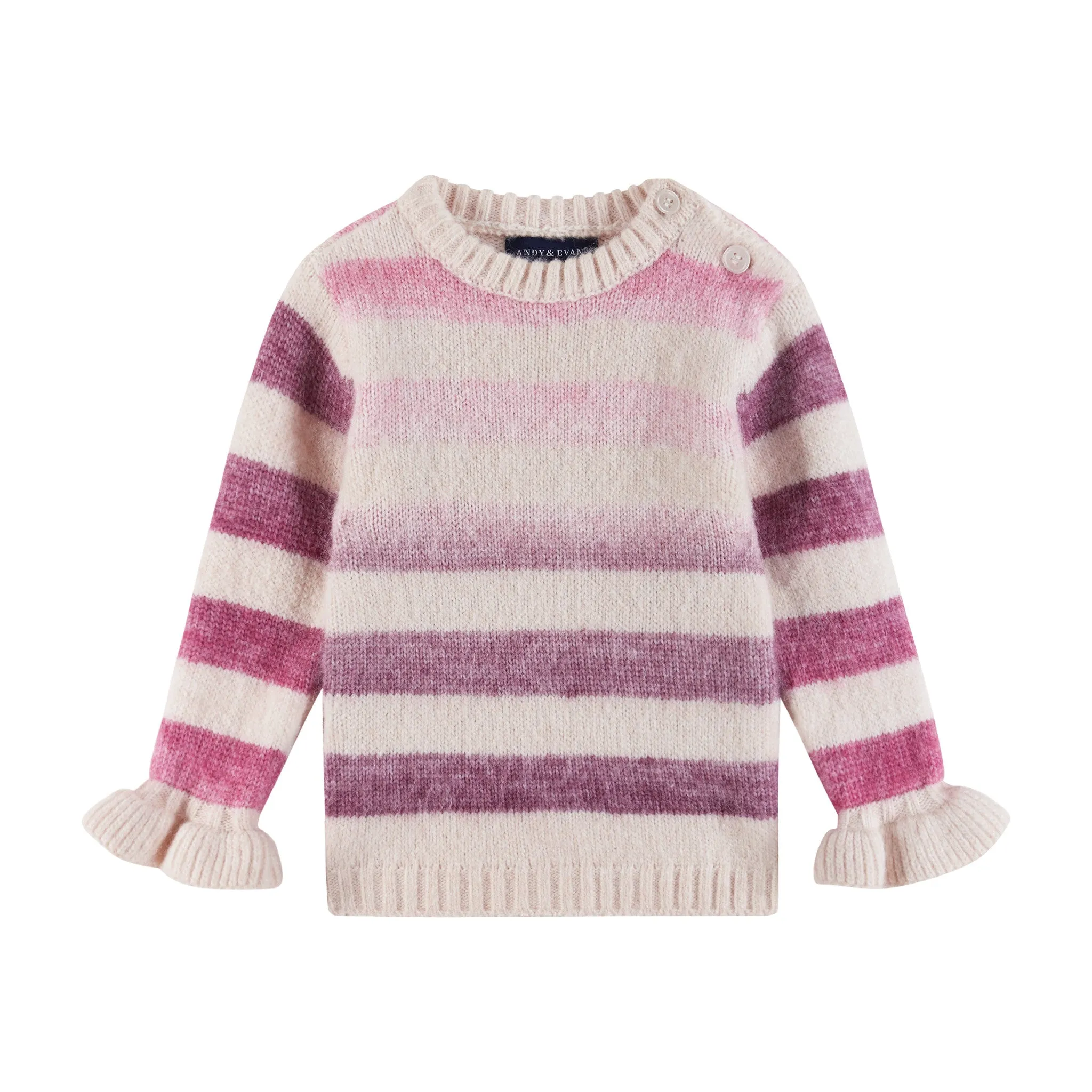 Infant (6-24m) Sweater & Legging Set | Ombre Striped