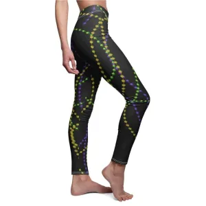 Mardi Gras Yoga Pants