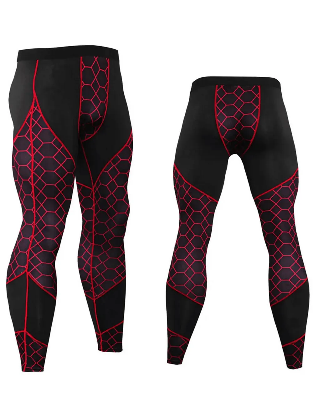 Mesh Athletic Thermal Leggings for Men - SF2222