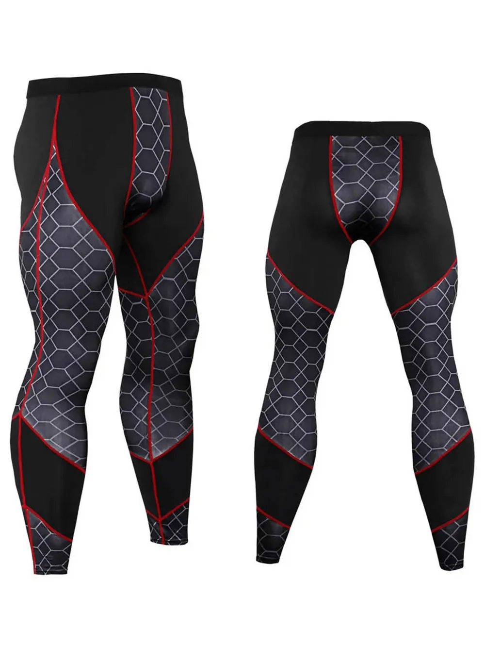 Mesh Athletic Thermal Leggings for Men - SF2222