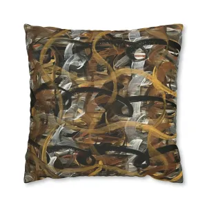 Metallic Loops Spun Polyester Pillowcase