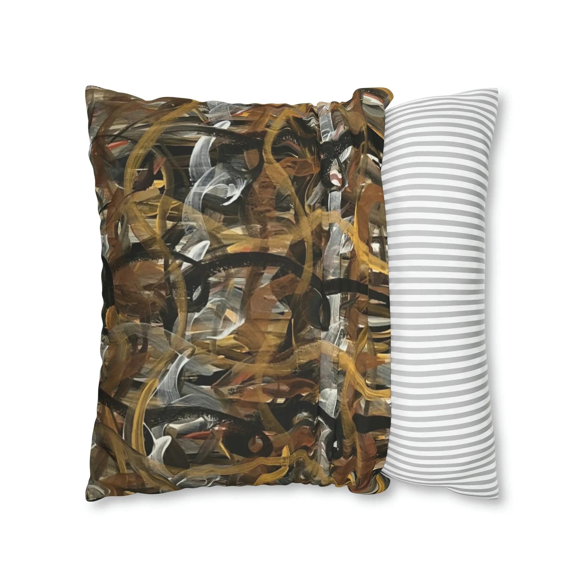 Metallic Loops Spun Polyester Pillowcase