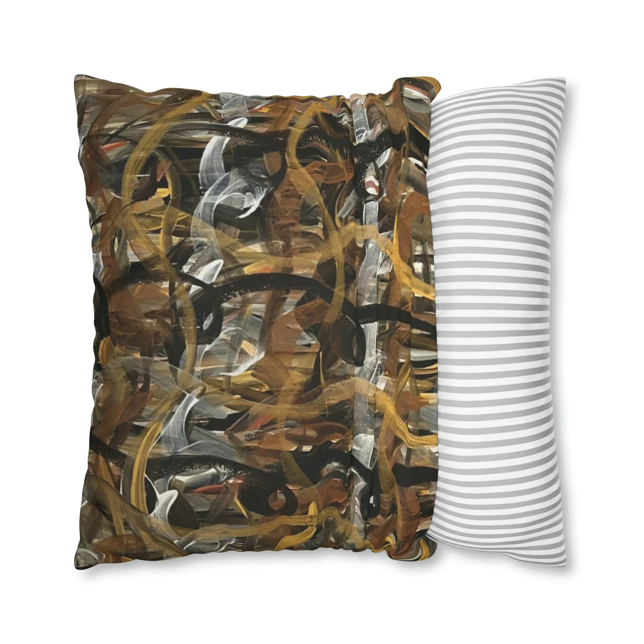 Metallic Loops Spun Polyester Pillowcase