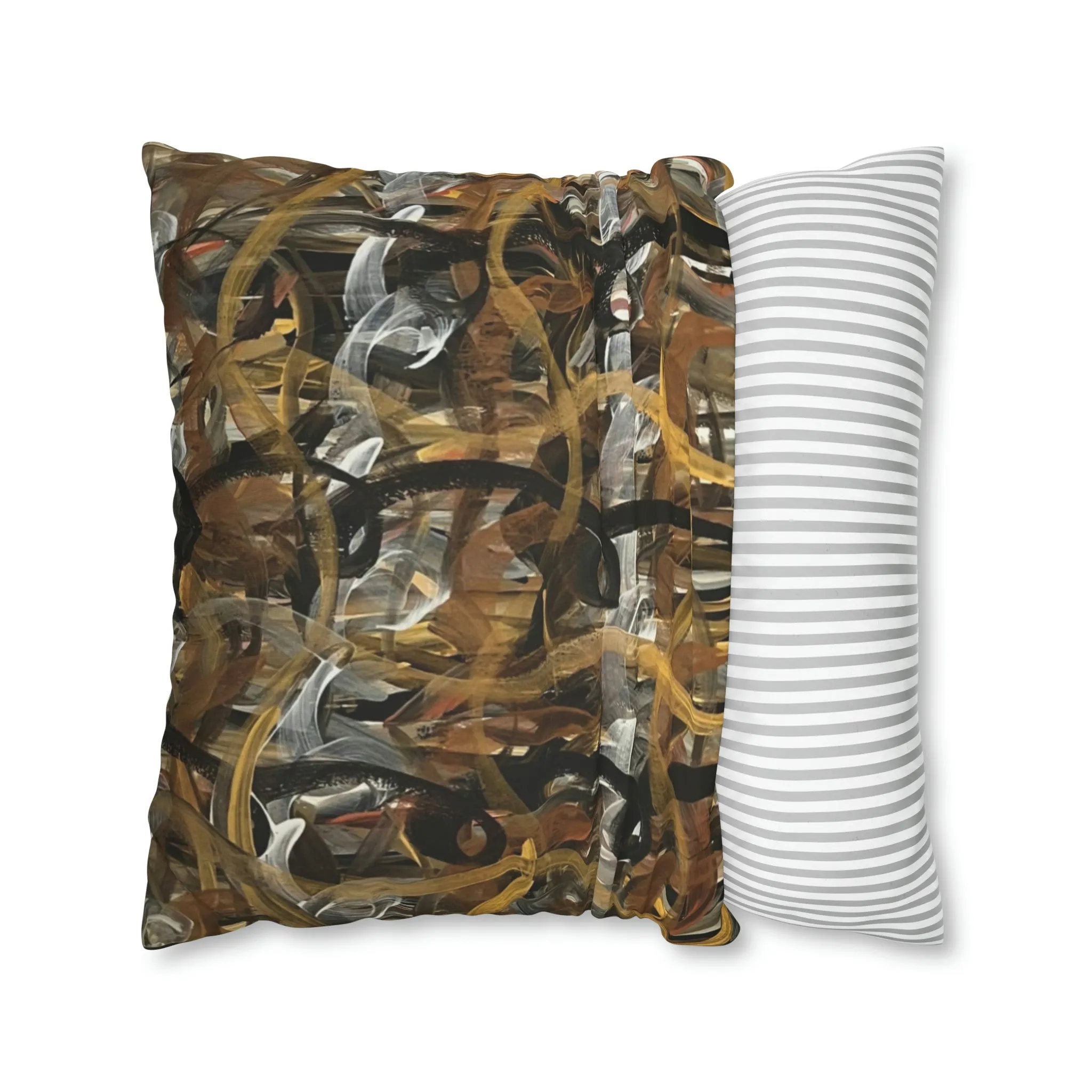 Metallic Loops Spun Polyester Pillowcase