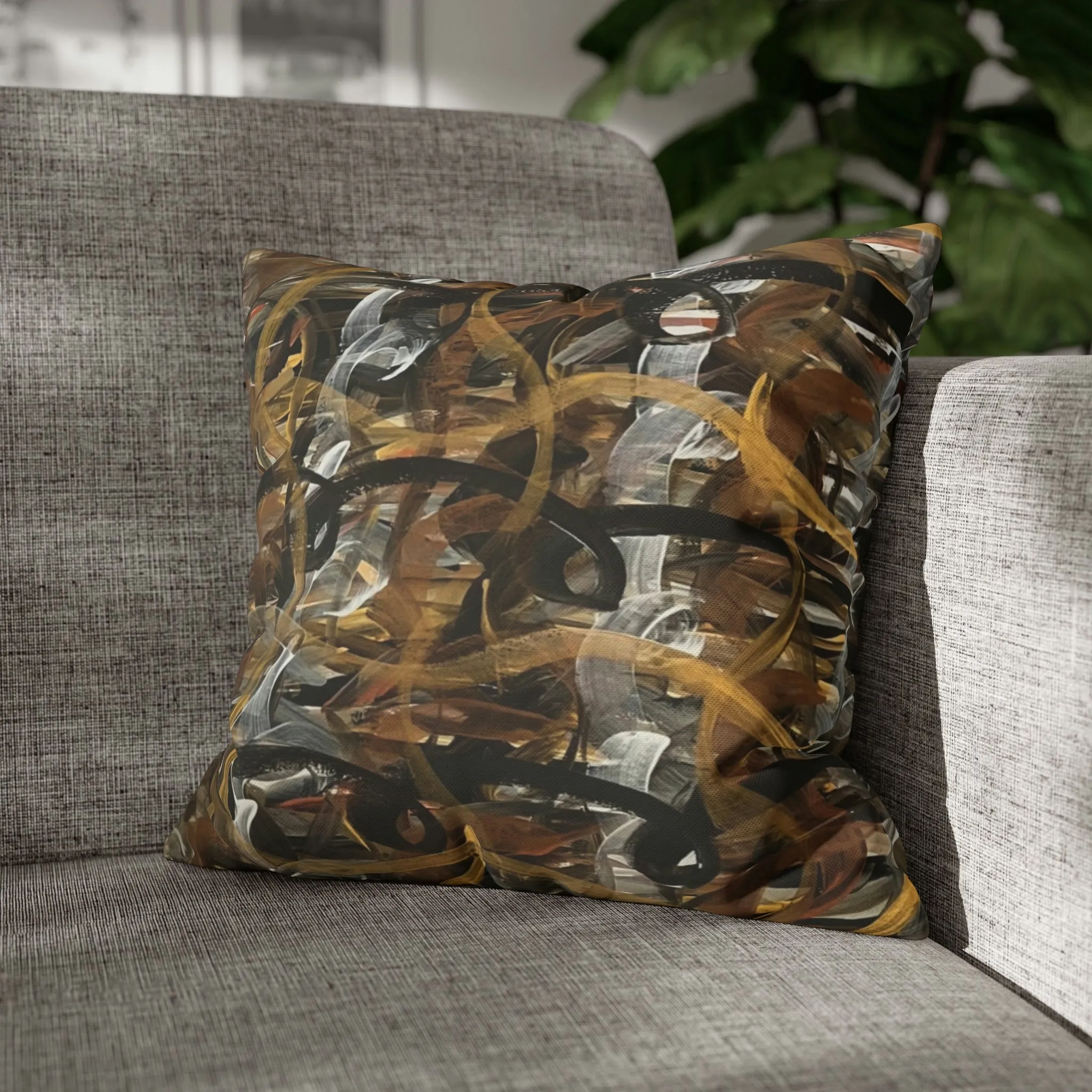 Metallic Loops Spun Polyester Pillowcase