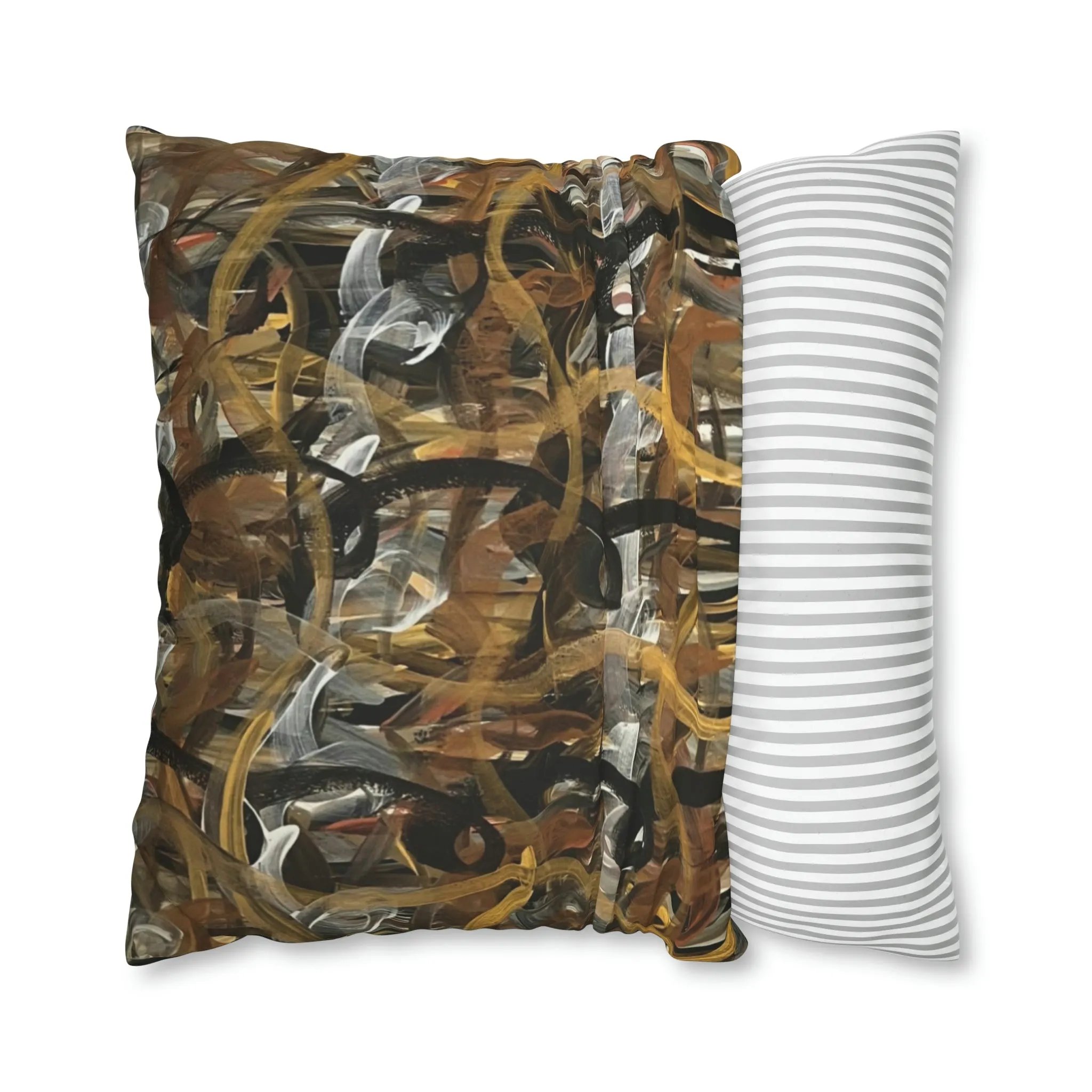 Metallic Loops Spun Polyester Pillowcase