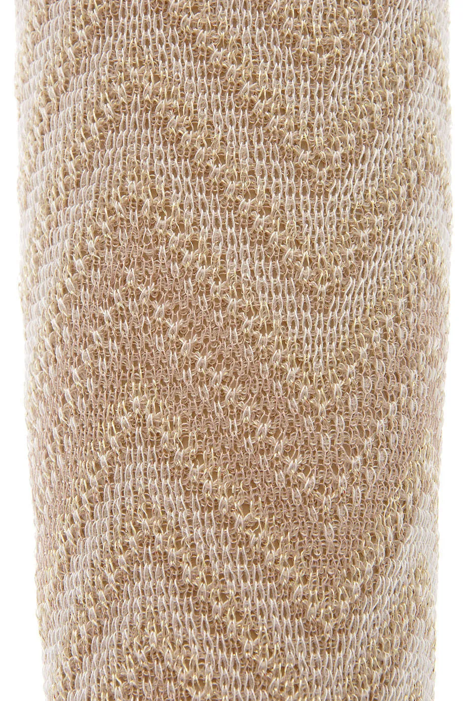 MISSONI ZIG ZAG Beige Woven Tights