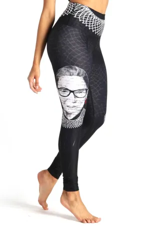 Notorious RBG Printed Yoga Leggings