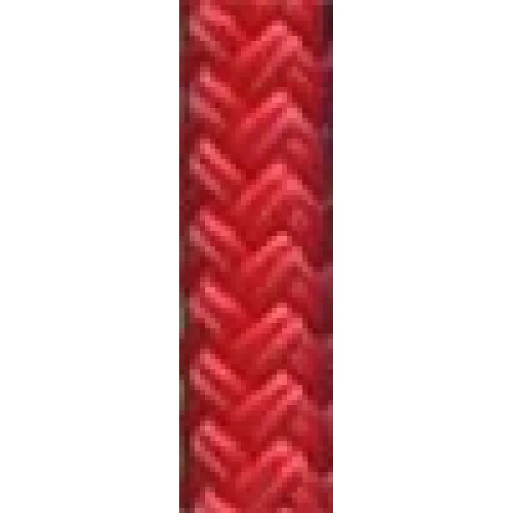 Polyester Braid - 3/16" Solid Red $/FT