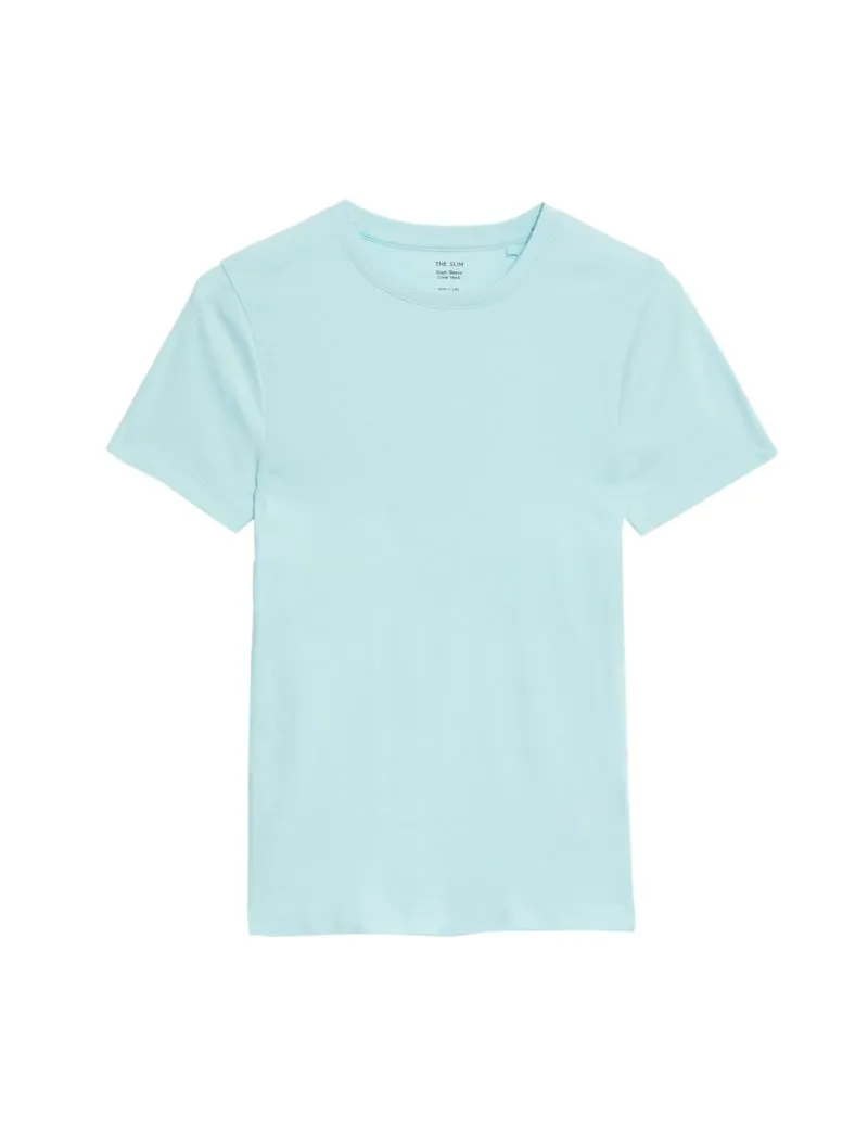 Pure Cotton Slim Fit T-Shirt
