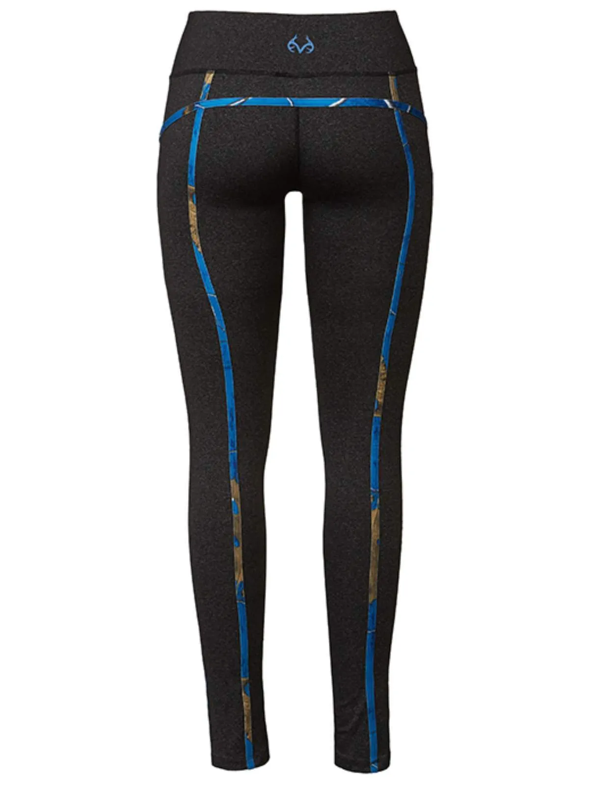 Realtree Camouflage Colosseum WOMEN Black Blue Athletic Ankle Length Leggings