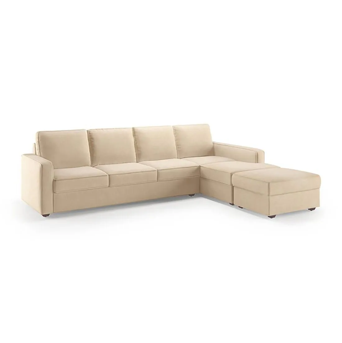 Rooster 3 Seater Sofa With Ottoman For Living Room