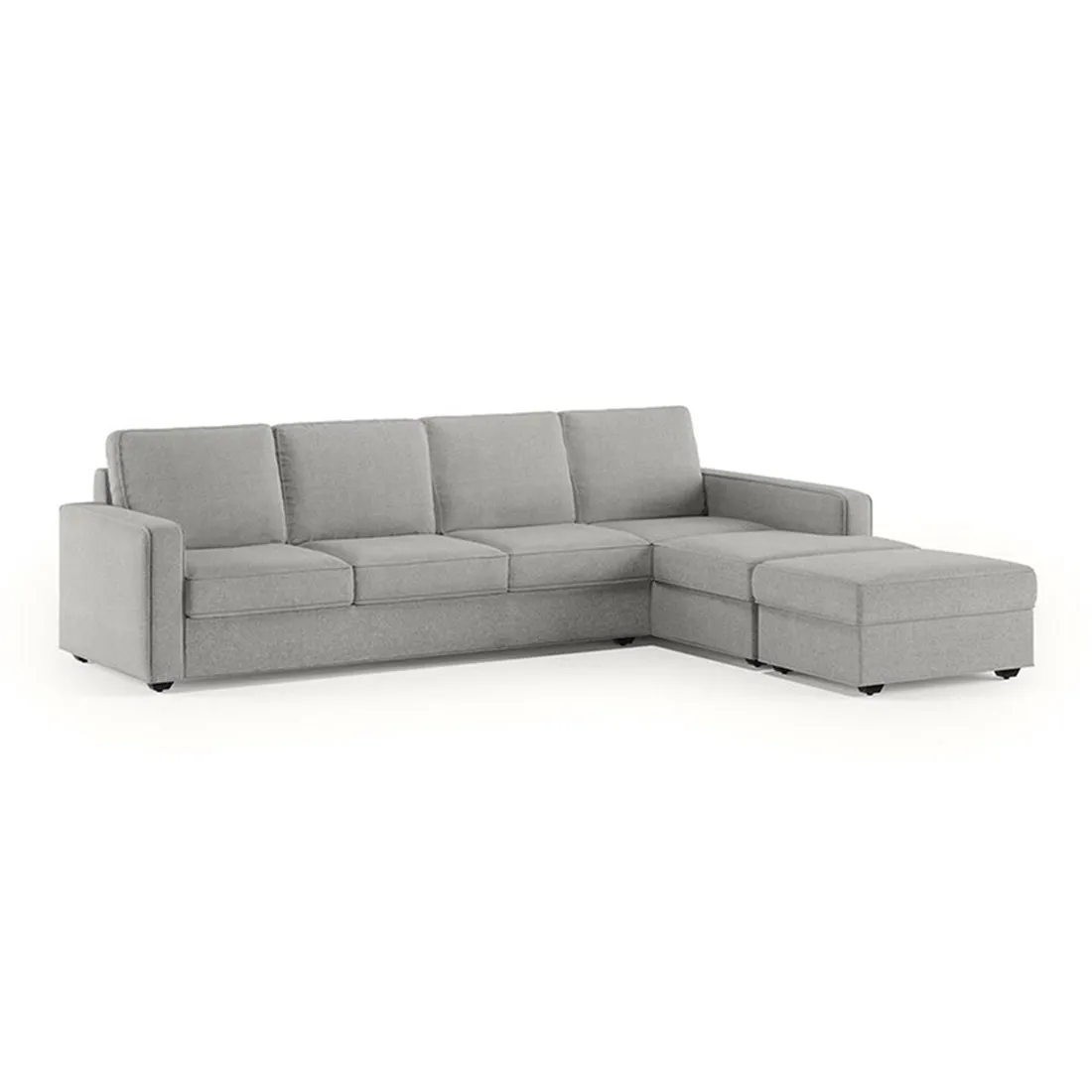 Rooster 3 Seater Sofa With Ottoman For Living Room