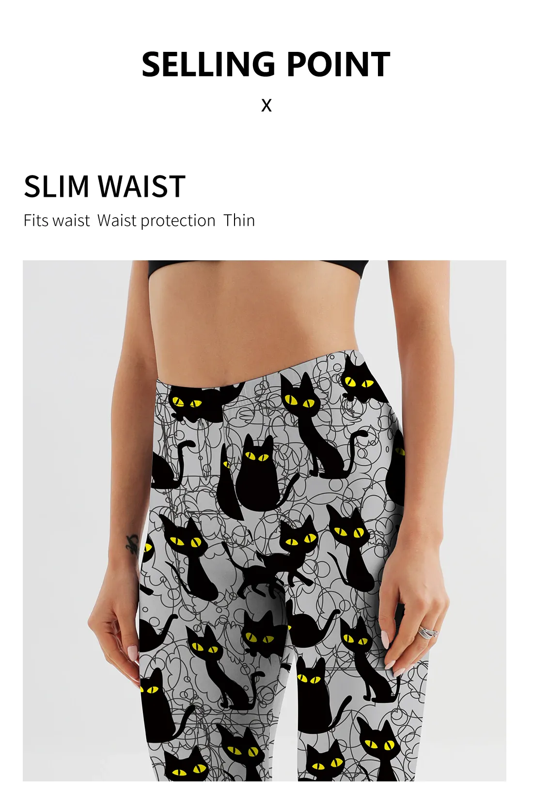 Spooky Cat Leggings