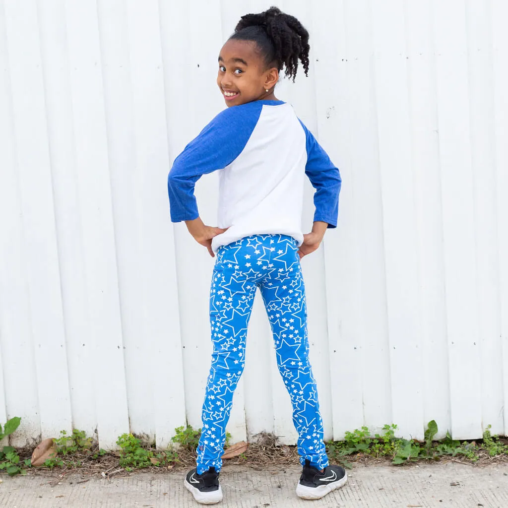 Star-Spangled Leggings with Pockets