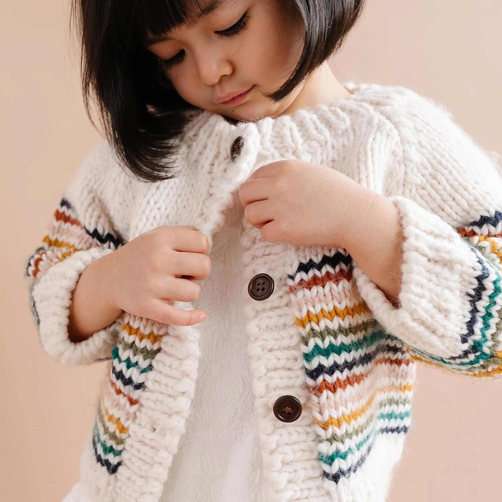 Stripe Cardigan, Retro