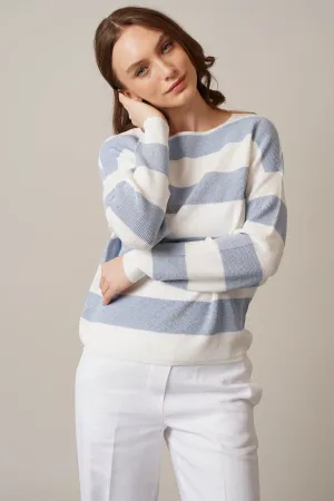 Striped Waffle Dolman