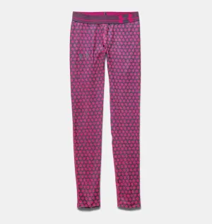 Under Armour Womens Printed Pink Tight Leggings