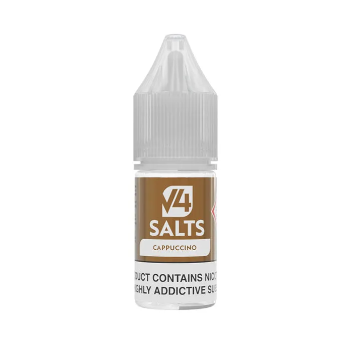 V4 Vapour Cappuccino 10ml Nic Salt E-Liquid