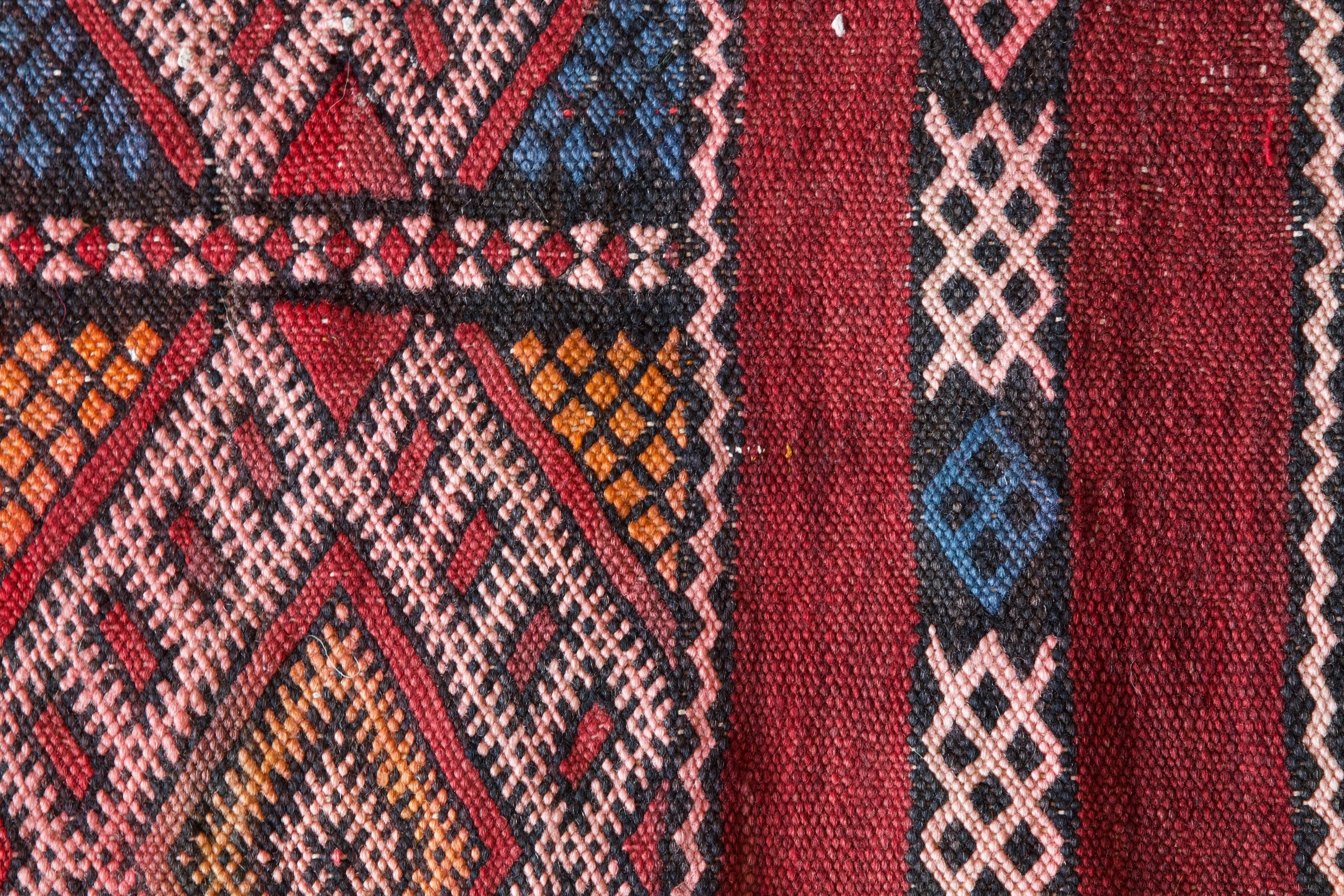 Vintage Mini Turkish Kilim Rug 2'11"x4'7"