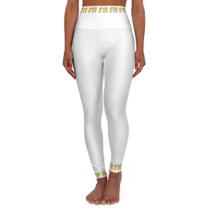 White Gold High Waisted Yoga Leggings | High Waisted Yoga Leggings for the Perfect Fit! | High Waisted Yoga Leggings for Ultimate Comfort