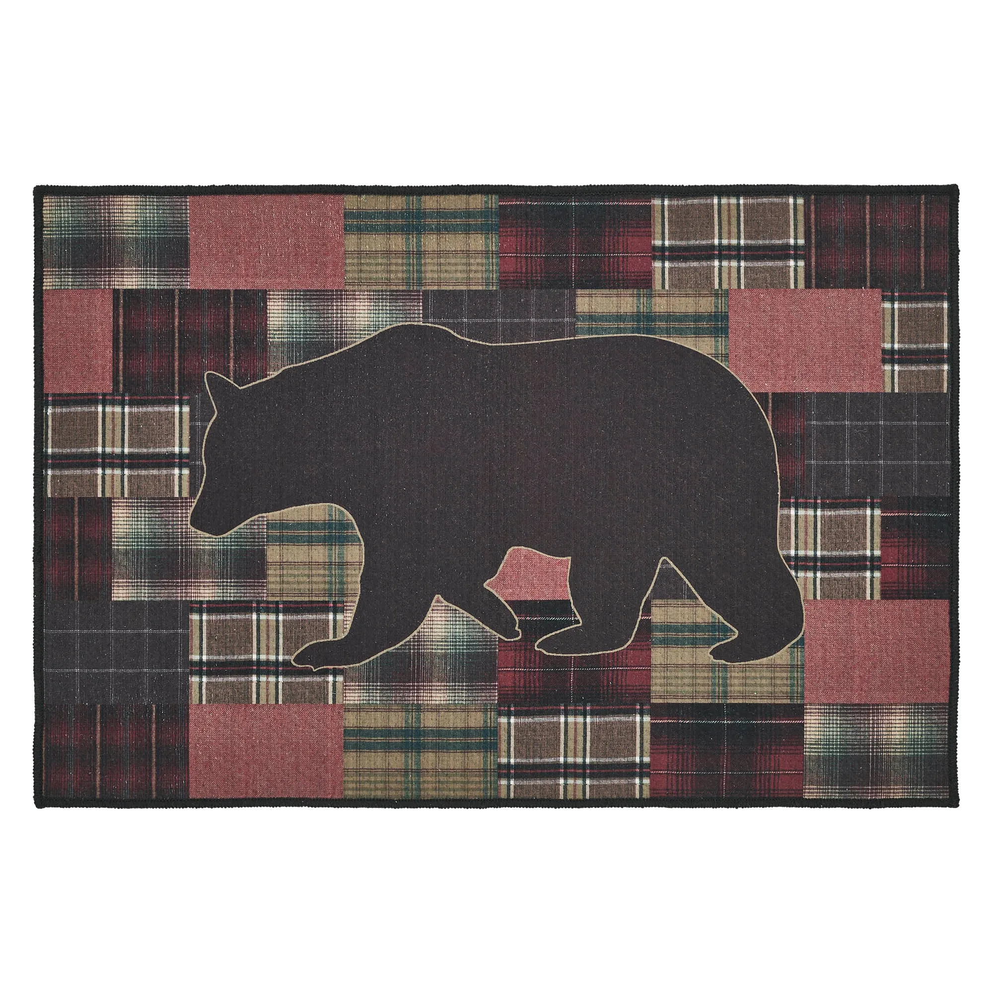 Wyatt Bear Polyester Bathmat 20x30